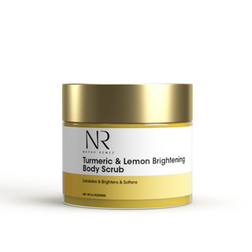 Turmeric & Lemon Brightening Body Scrub